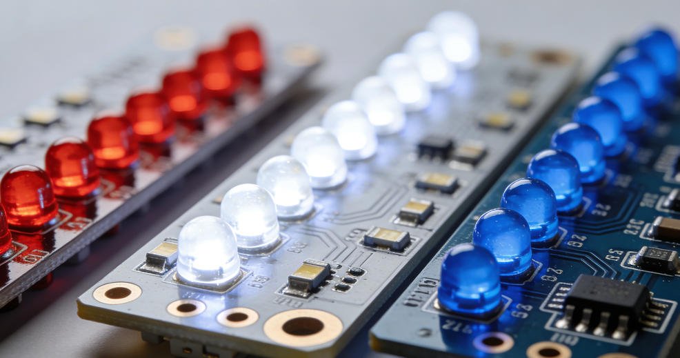 red white blue led lights buying guide