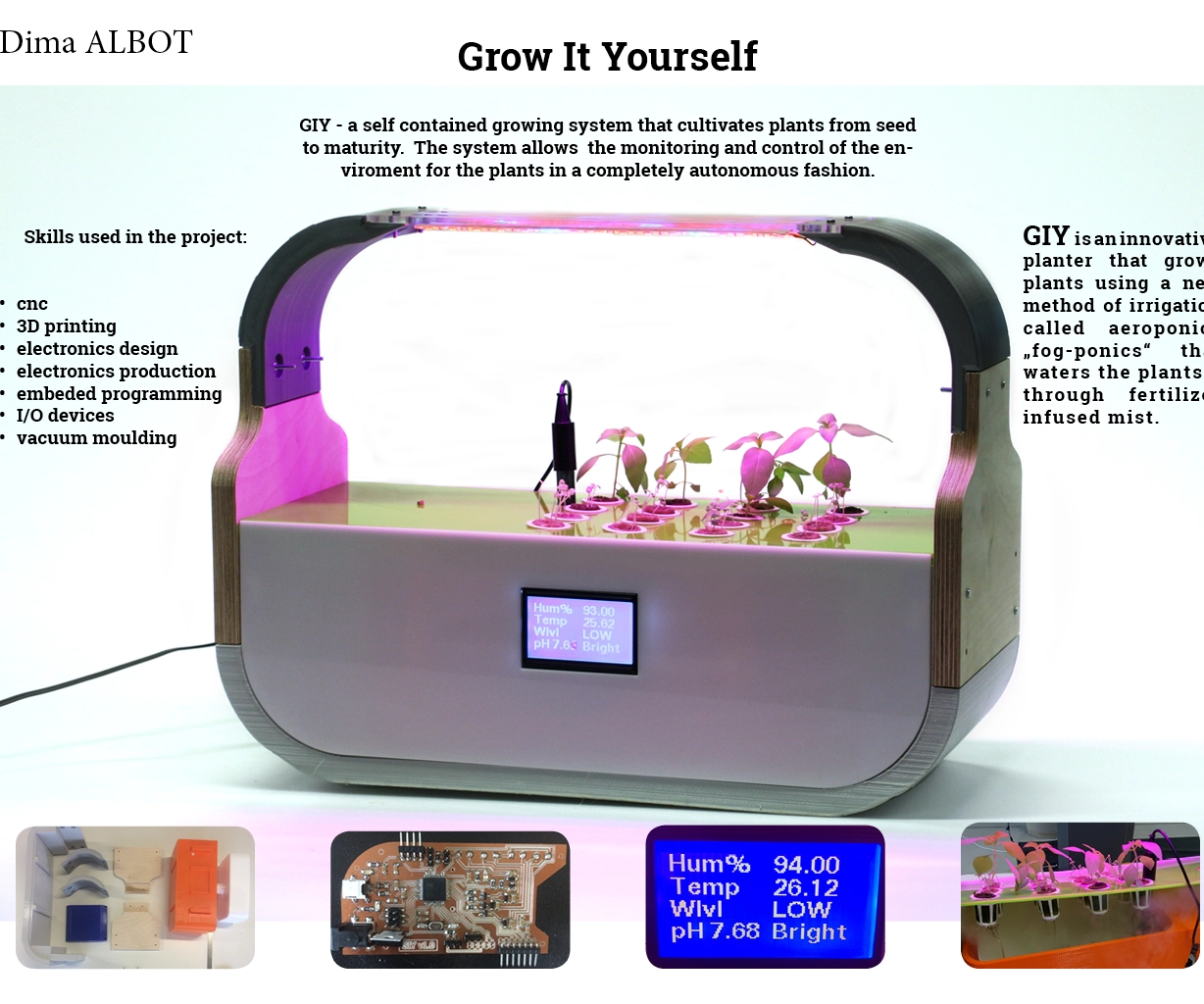 grow light LED PCB design and thermal management